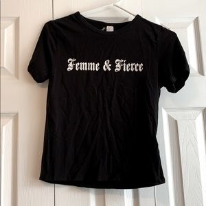 Femme & Fierce Baby Tee